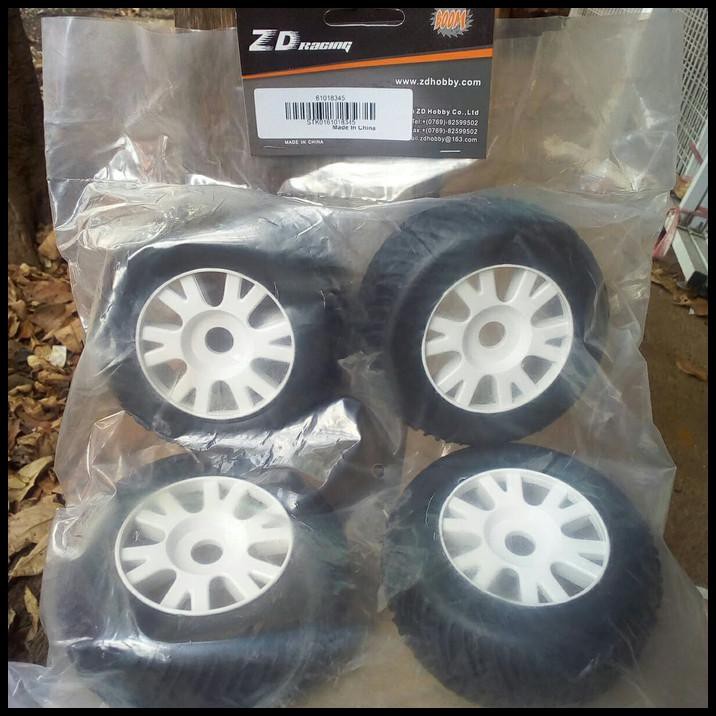 New Ban Roda Mobil Rc Remote Control Hex 17Mm 1/8