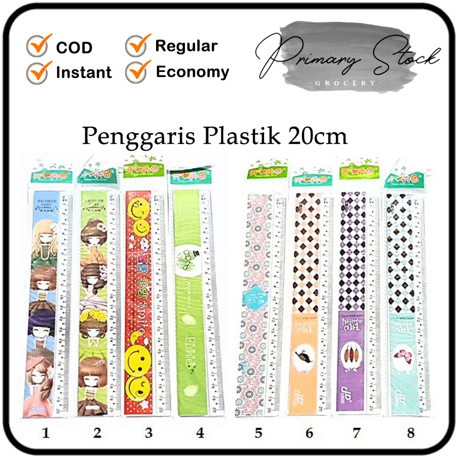 

Penggaris Karakter Anak Lucu Mistar 20 cm Penggaris Karakter