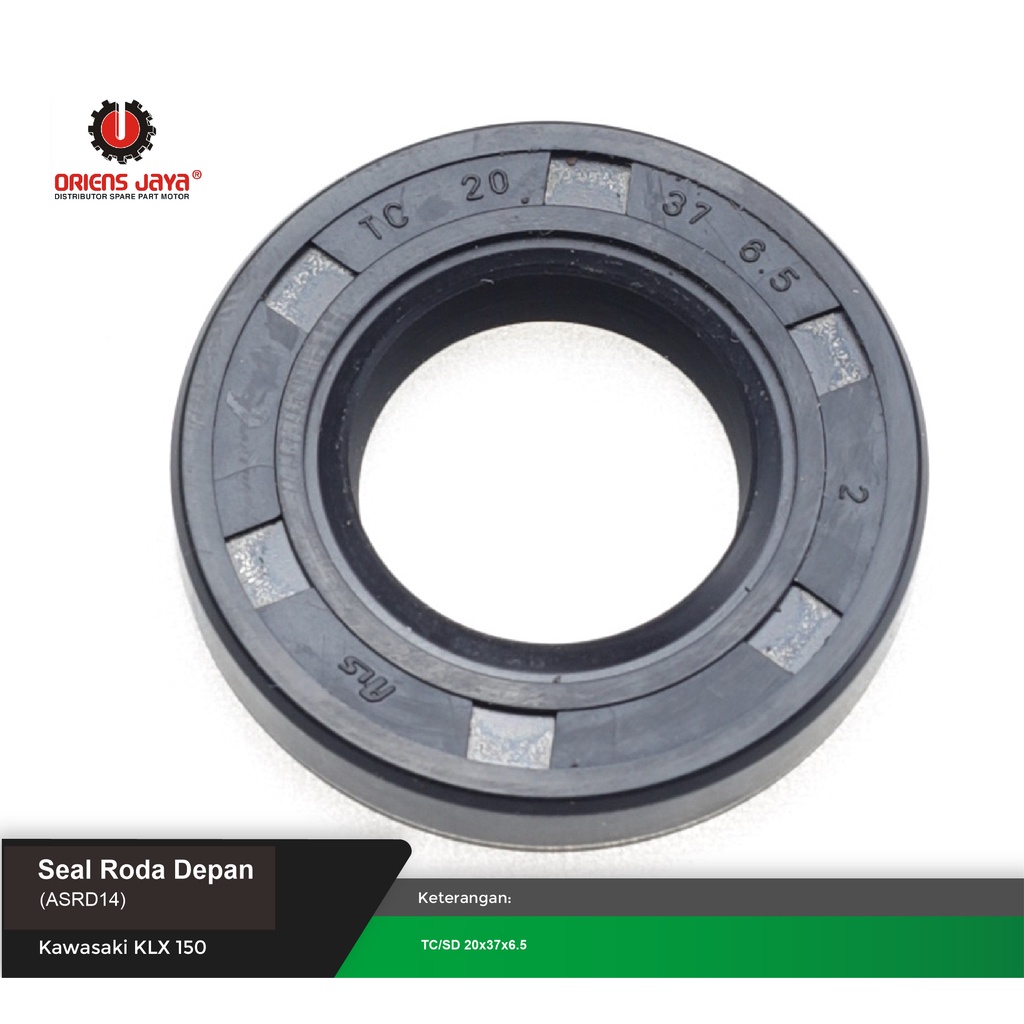 ORIENS JAYA Seal Roda Depan Kawasaki KLX 150 CC (ASRD14)