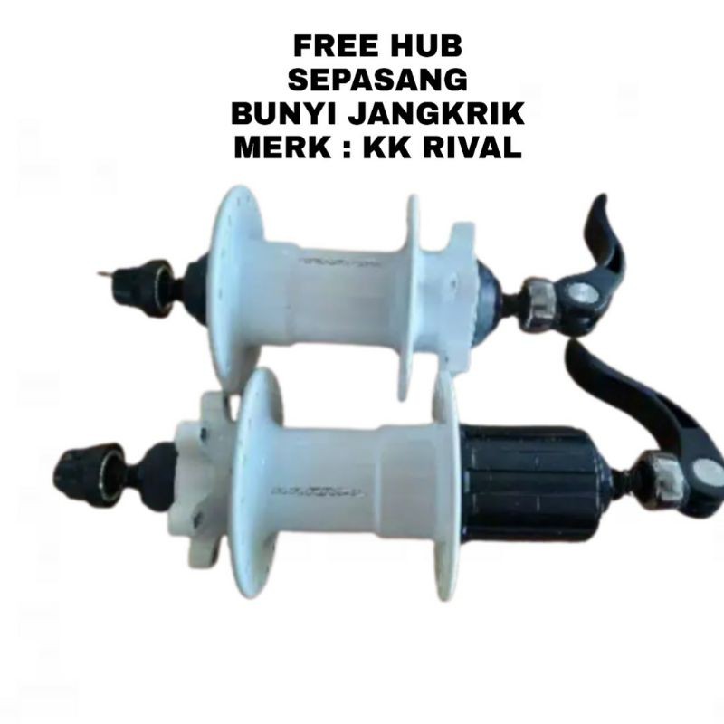 BUS/ free hub/ hub MUKA BELAKANG UNTUK SEPEDA GUNUNG lub. 32 SEPASANG