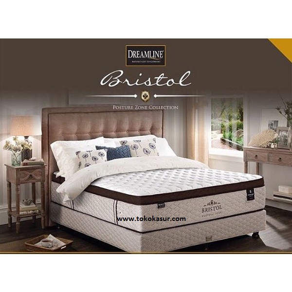 Dreamline Bristol 34 cm Latex Spring Hanya Kasur Tanpa Divan/Sandaran