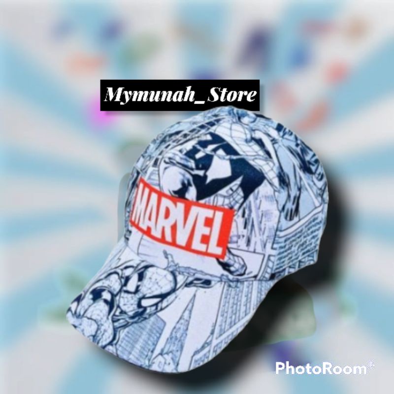 topi anak terbaru karakter MARVEL mantul