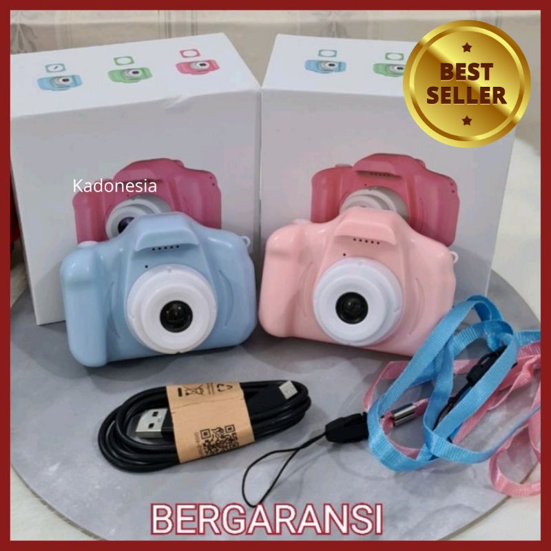 Kado Anak Kamera Pastel / Digital Camera Bergaransi