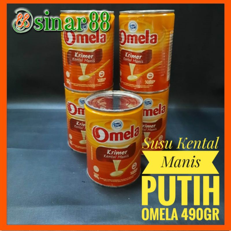 

Susu Kental Manis Omela putih 480gr