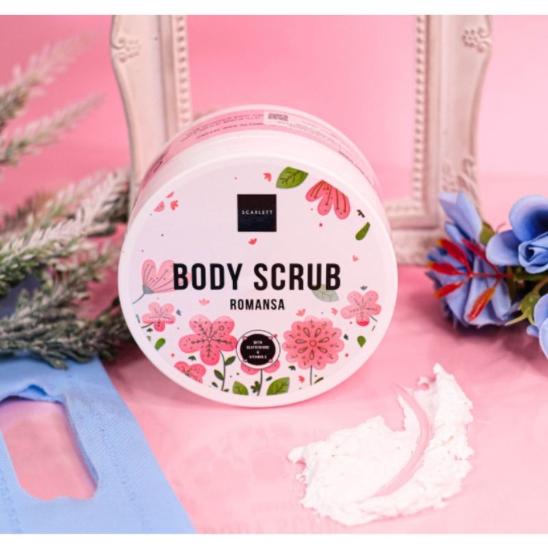 Scarlett Whitening Body Scrub (LULUR) / scarlet