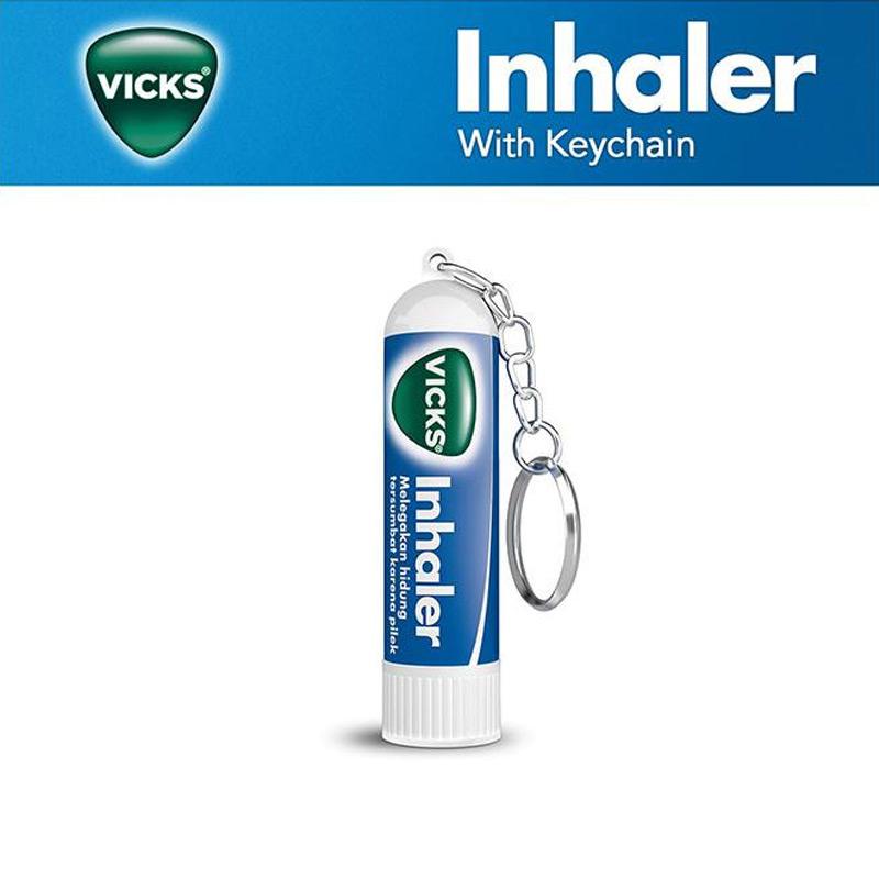 Vicks Inhaler Keychain 0.5Ml and Vicks Vaporub 10Gr