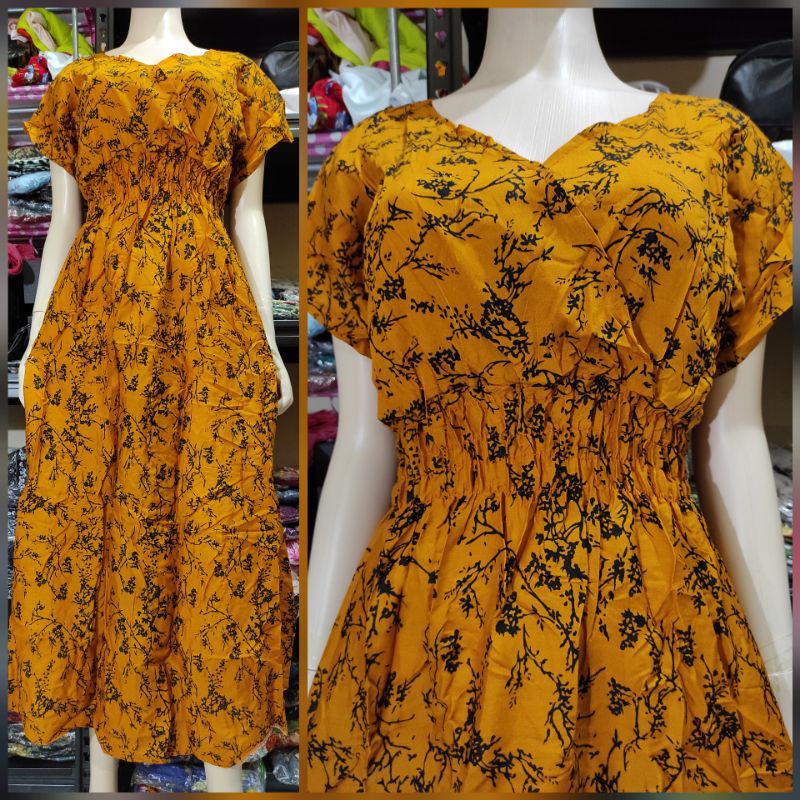 Daster Bali Jumbo Moza panjang-1