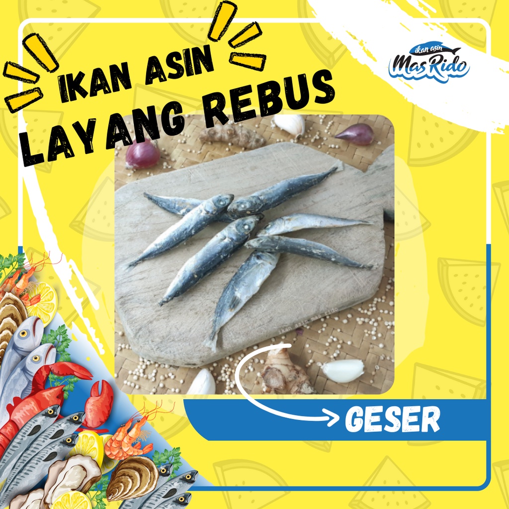 

IKAN ASIN LAYANG REBUS / LAYANG REBUS KWALITAS SUPER HARGA MURAH