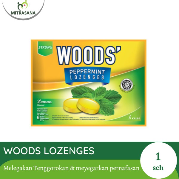 Woods Lozenges All Variant 1 Sachet