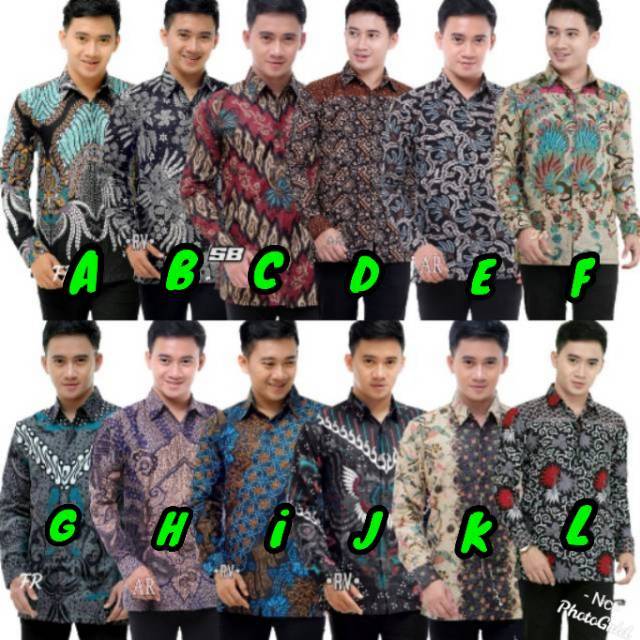 Kemeja batik/ hem batik / baju batik / gus azmi