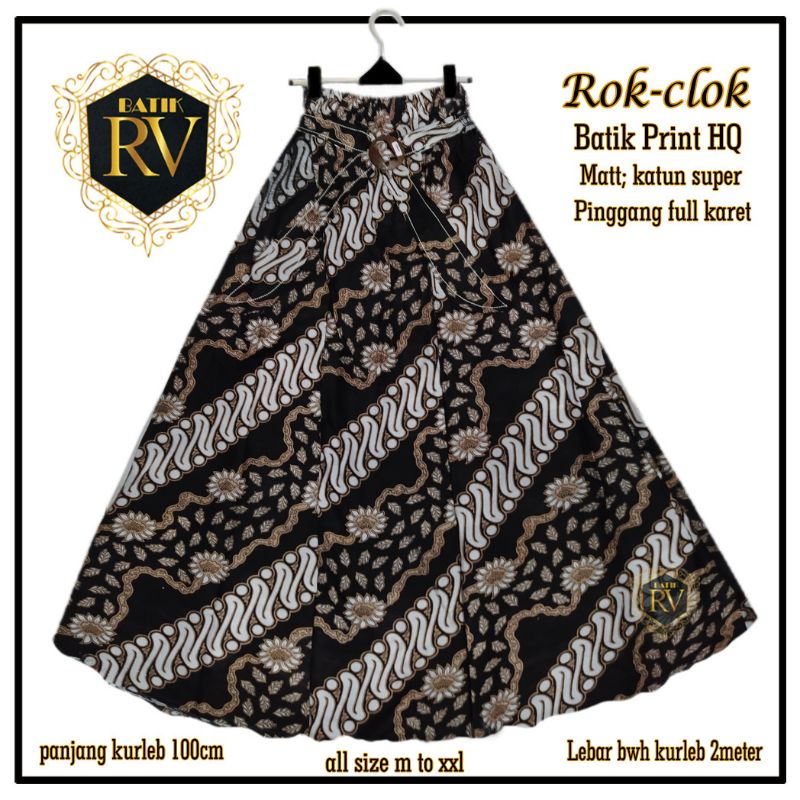 ROK BATIK KATUN ROK BATIK KLOK ROK BATIK JADI ROK BATIK PAYUNG MURAH MERIAH GROSIR BANDUNG