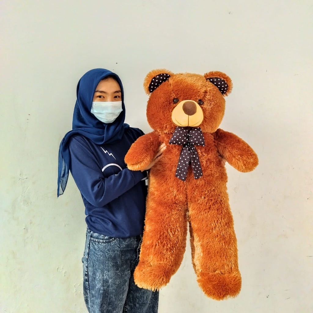 BONEKA TEDDY BEAR POLOSAN XL |  BERUANG BESAR | BONEKA TEDDY BEAR 80 CM | TEDDY BEAR MURAH 80 CM