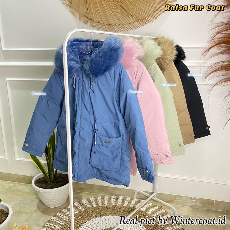 Winter jacket women jaket musim dingin wanita coat mantel hangat Raisa import korea musim dingin