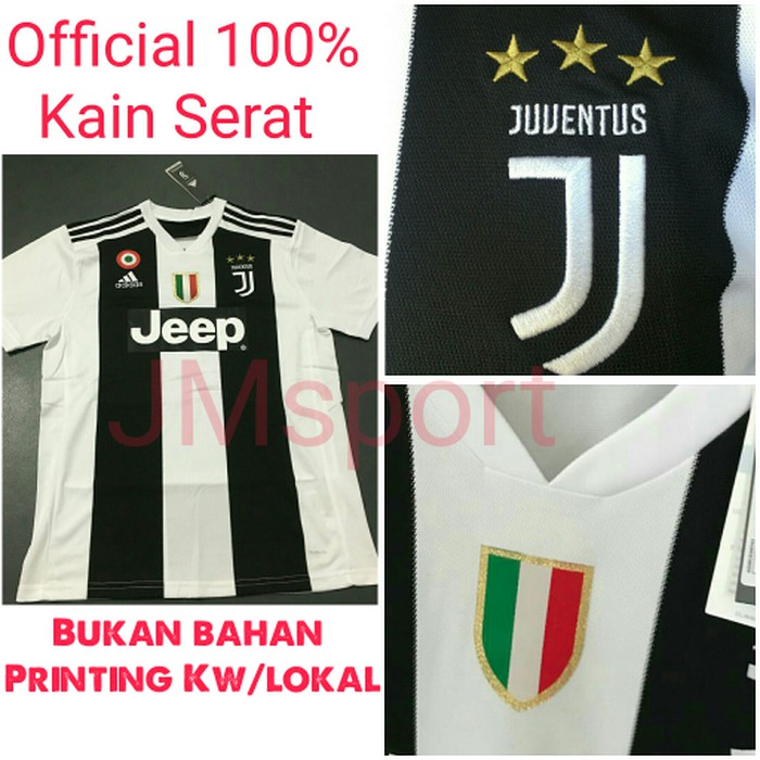 PROMO Jersey Bola Kaos Juventus Home 2018-2019 Grade Ori TERLARIS