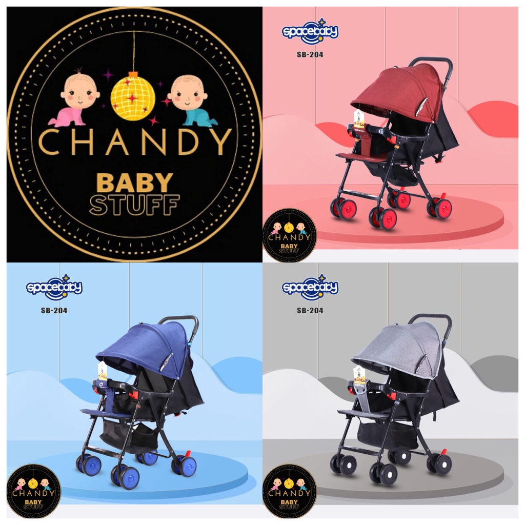 STROLLER SPACE BABY SB 204 BISA UNTUK NEW BORN