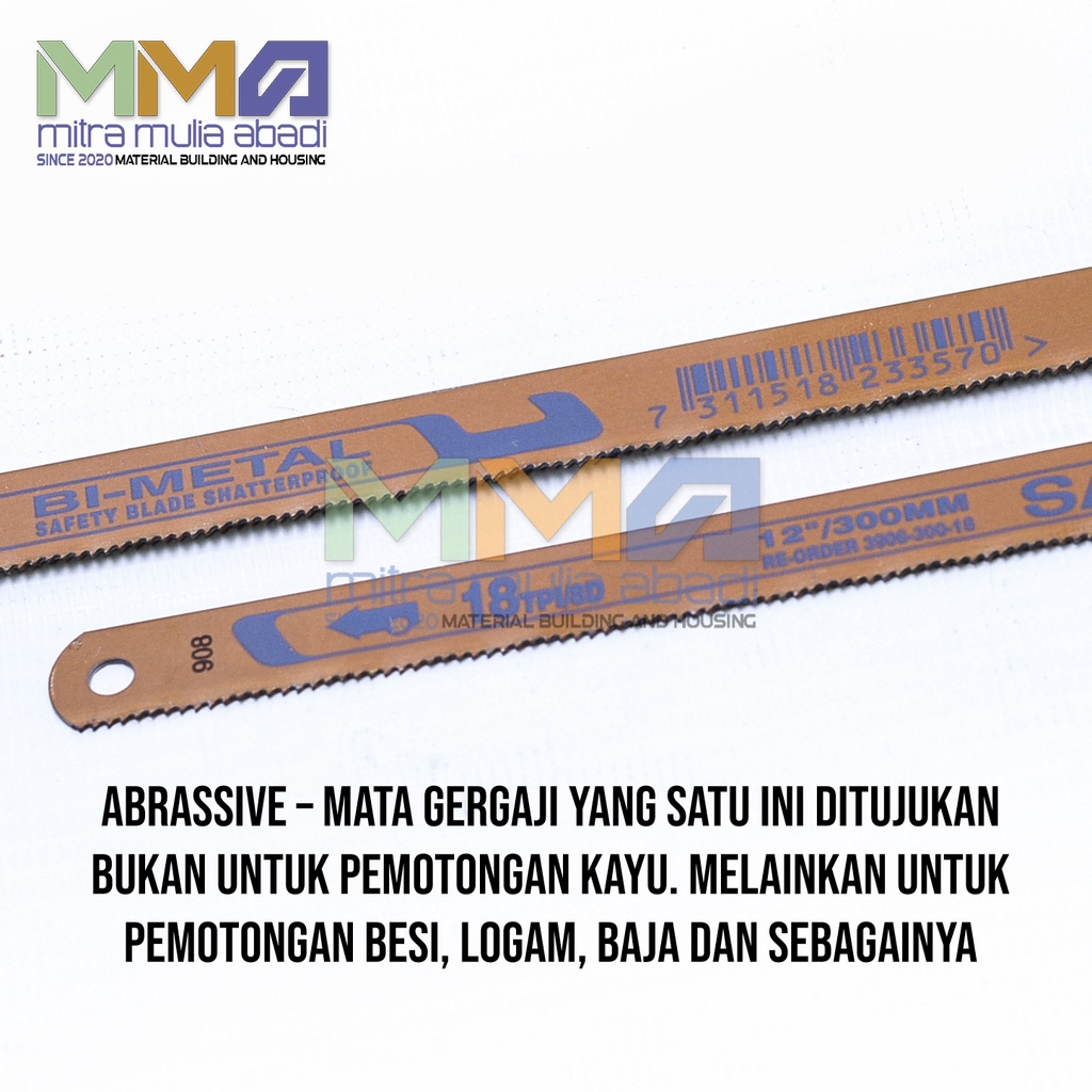 Mata Gergaji Besi  24Tpi Sandflex