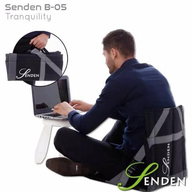 Promo Kursi Lesehan Portable Lipat SENDEN for Working silahkan order