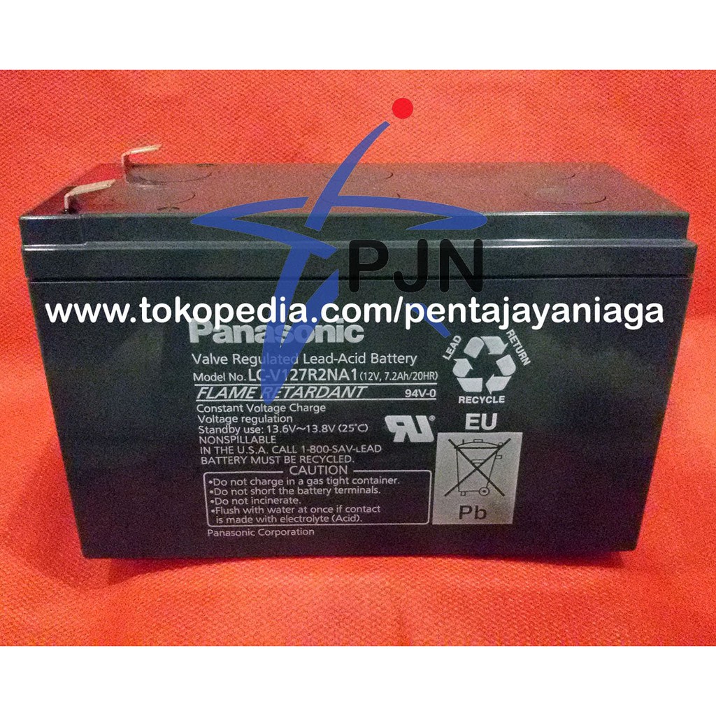 Aki Baterai Kering PANASONIC #12V~7.2Ah (ORIGINAL)