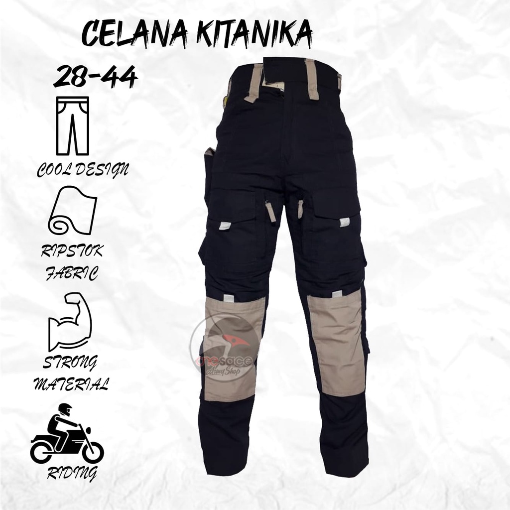 Celana Tactical KITANICA Panjang Kombinasi/Celana Cargo Panjang/Celana Pria Panjang/Celana Kitanika/PDL