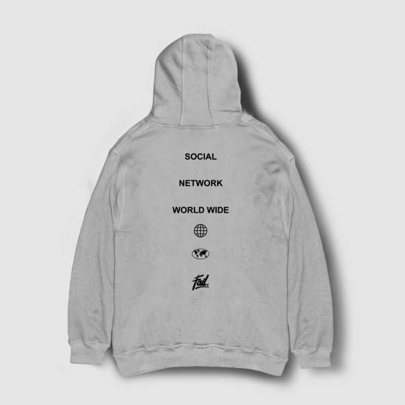 FAILOFFICIAL HOODIE - SOSIAL NETWORK MISTY 0076