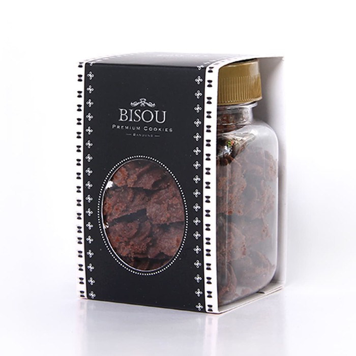 

Coklat Kenari Small Kue Kering Lebaran Bisou Premium