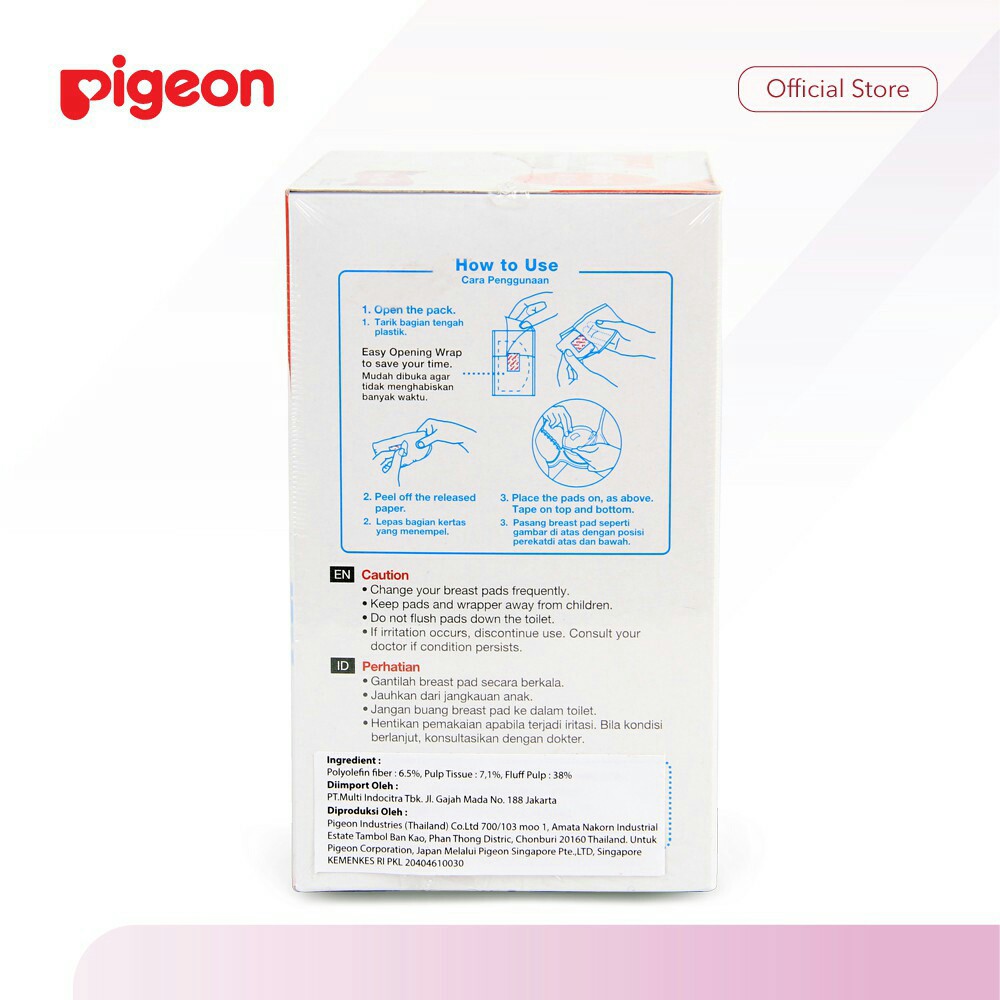 PIGEON Breast Pads Honeycomb Isi 12 Pcs