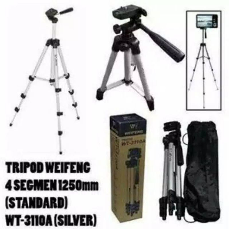 Tripod Weifing 3110A free holder U / Tripod HP, kamera DSLR