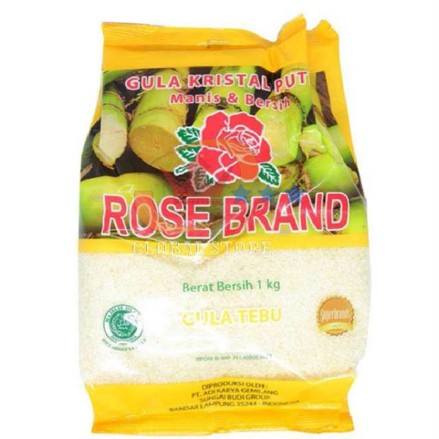 Gula pasir rose brand