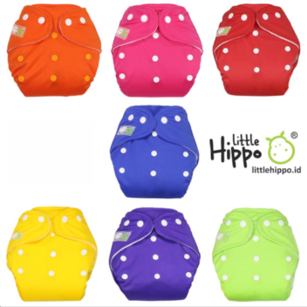 Clodi Popok Kain Bayi Little Hippo Eco Clody