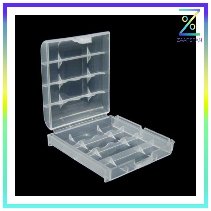 Case Baterai Transparan Untuk 4x14500 - CY045 - Transparent