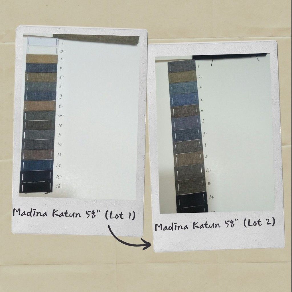 Grosir Kain Bahan Koko Madina Katun Polos Per Roll