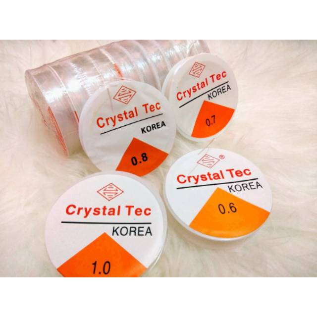 Senar Elastis / Tali Karet Transparan / Crystal Tec - PCS