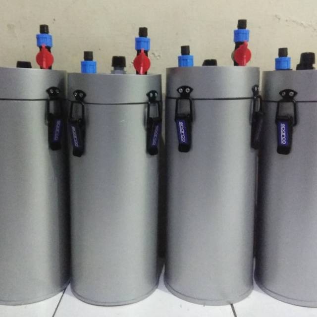 Filter canister DIY 6 inch silver (tabung only)