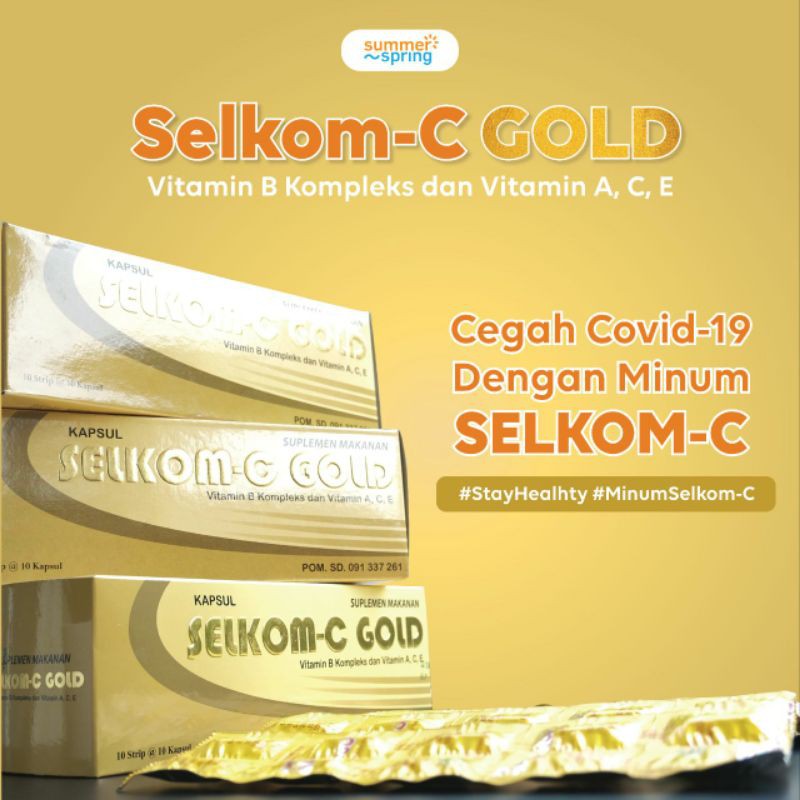 Vitamin Selkom - C Gold