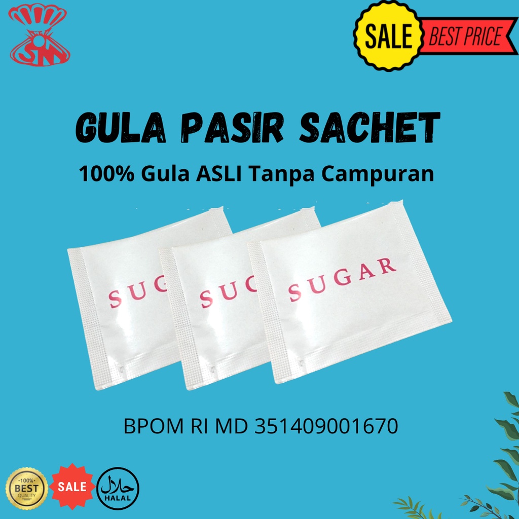 

Gula Pasir Putih Kristal Sachet Murah Original Sinar Mutiara