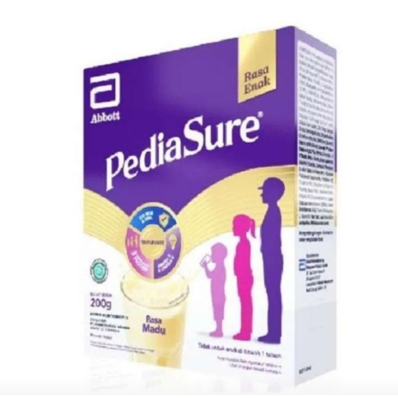 PEDIASURE 200 gram Susu Penambah Nafsu Makan dan Berat Badan Anak 1-10 Tahun