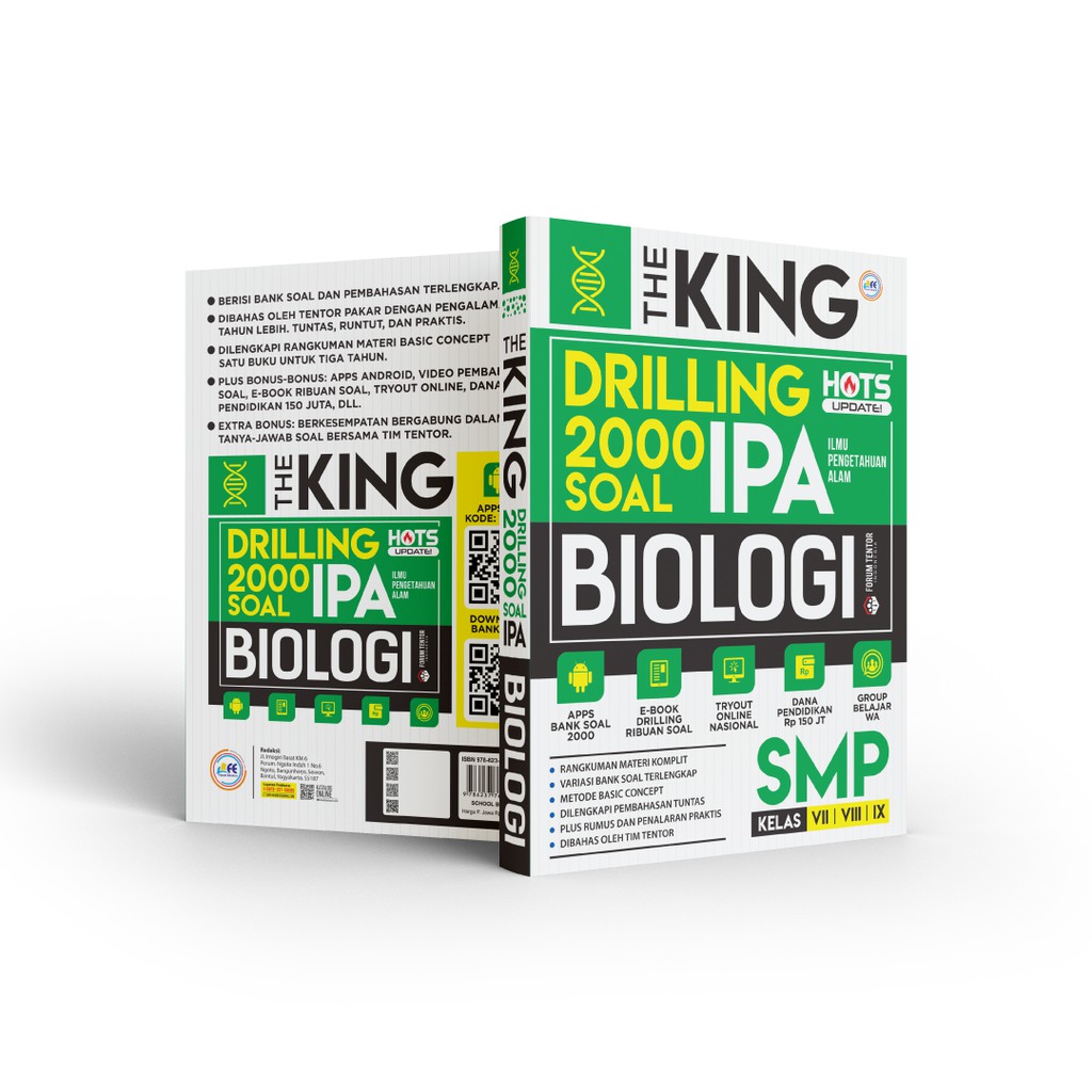 

The King Drilling 2000 Soal Biologi SMP