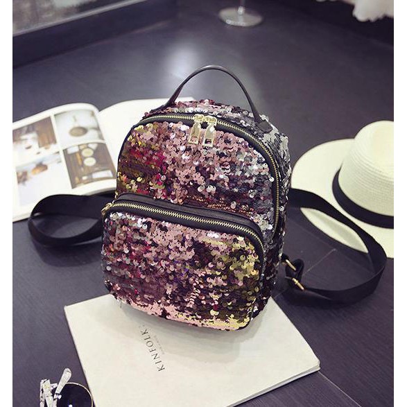 Tas Ransel Impor Wanita LV98417 Pink