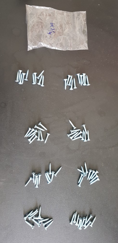 10 Pcs Sekrup Tap Tapping Screw Fab Fh Kepala Rata (+) Moon Lion 6x3/4 6 X 3/4 ( 6x1,5cm )