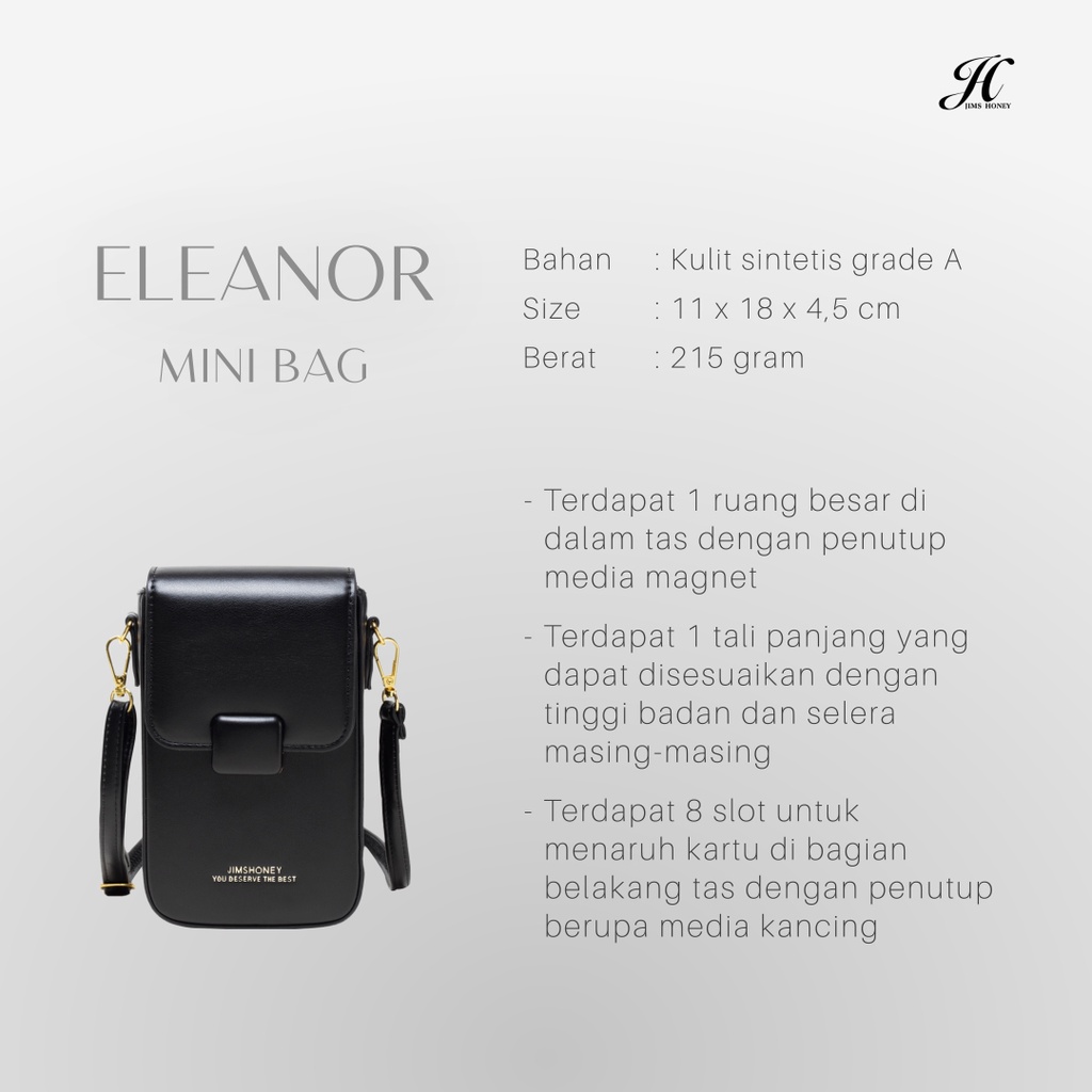 JIMS HONEY TAS KECIL WANITA ELEANOR MINI BAG