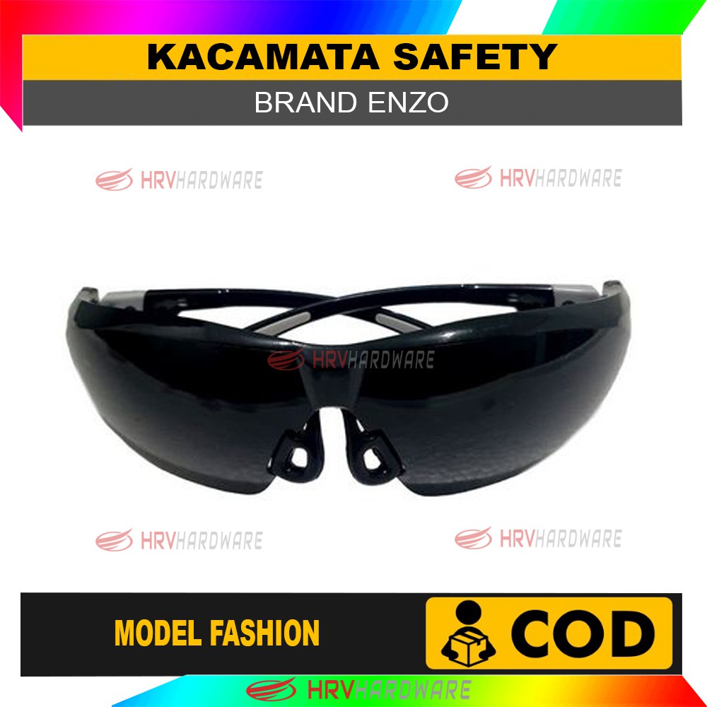 KACAMATA SAFETY APD FASHION SPORTY GLASSES ANTI FOG UV RESISTANT ENZO