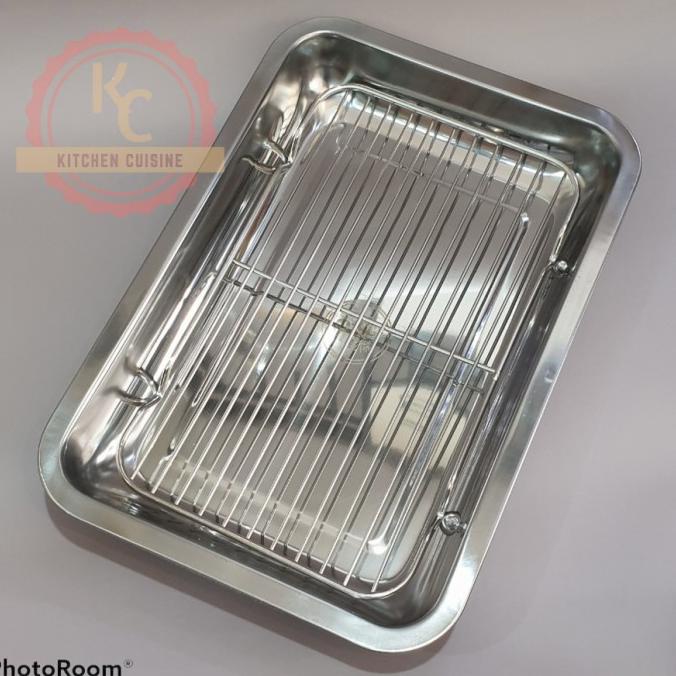 Nampan Set Cooling Rack Stainless 36 X 27 / Peniris / Nampan Oven