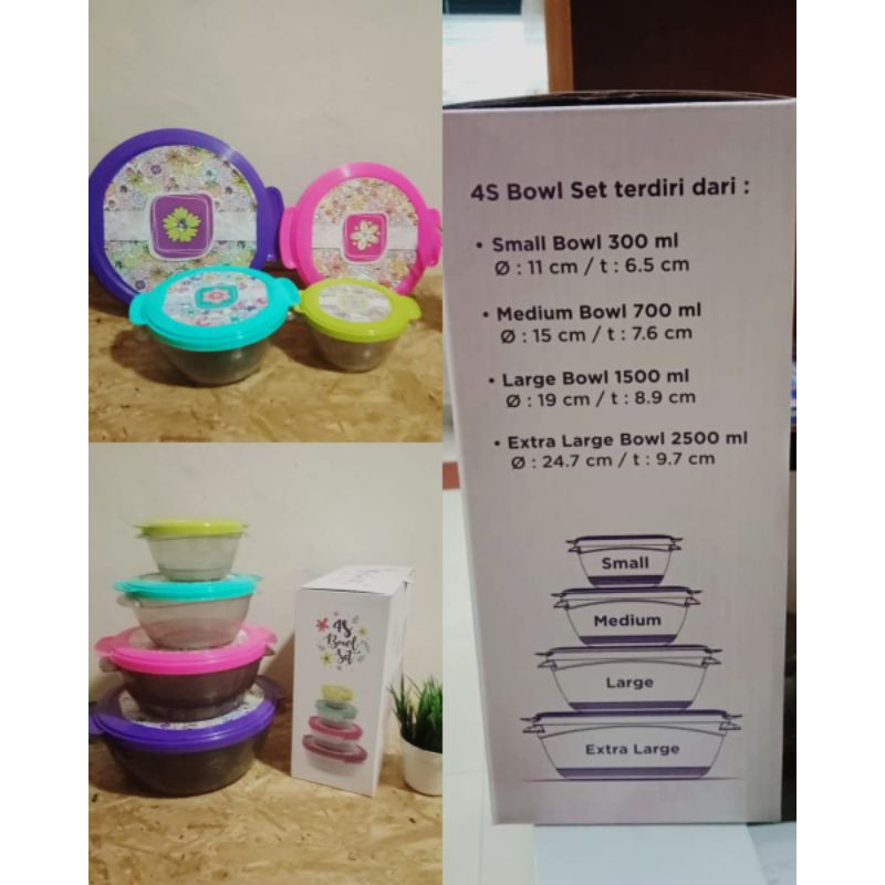 MANGKOK SUSUN PLASTIK/BIGGY BOWL SET