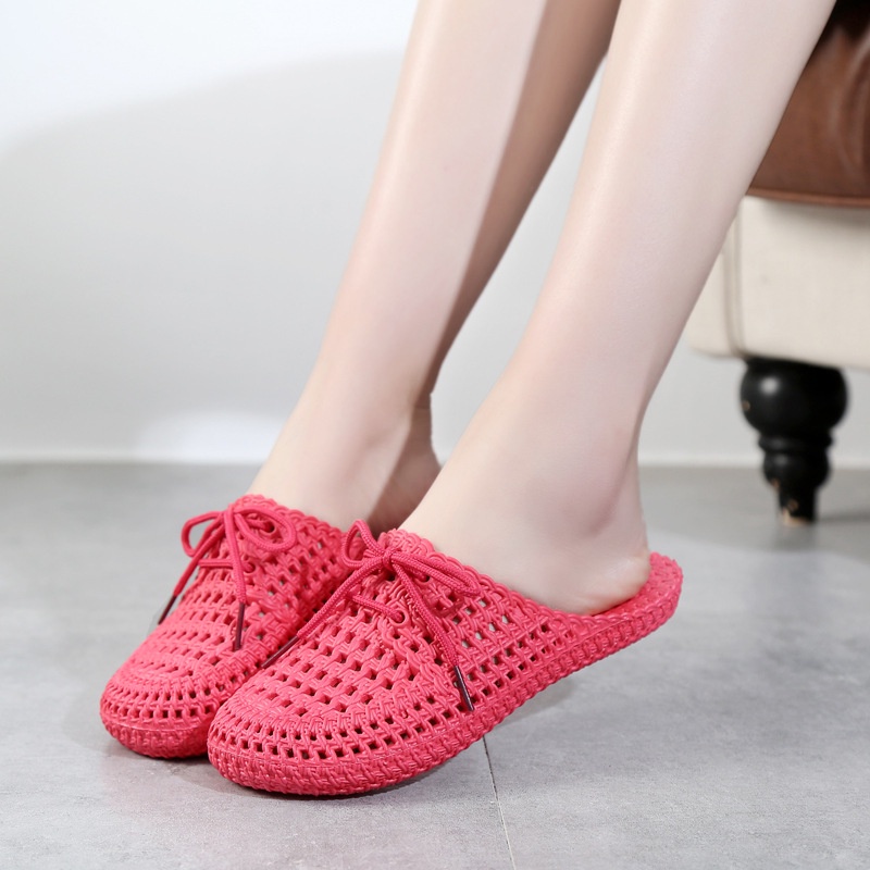 ♕ ❀ Chingu ❀ SA005 Sandal EVA Motif Pita / Sendal Slop Santai Wanita Karet Rubber Empuk Fashion Korea Import