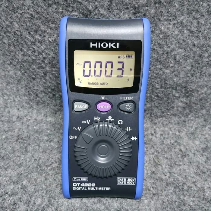Digital Multitester Multimeter Digital HIOKI DT4222 CAT III