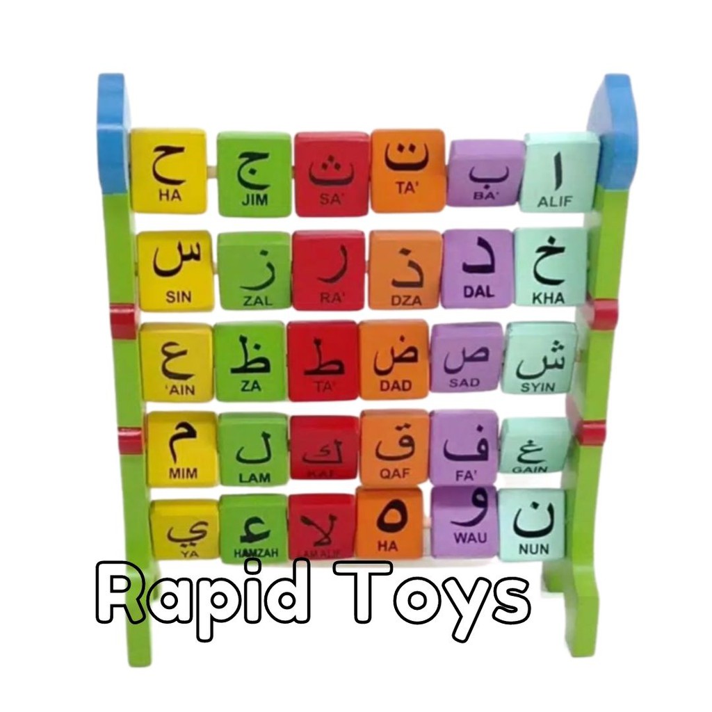 Rapid Toys Aneka Mainan Kayu Edukasi Anak Bisa COD