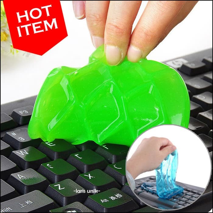 Pembersih debu kotoran keyboard laptop darsboard gel serbaguna slime jelly cleaner