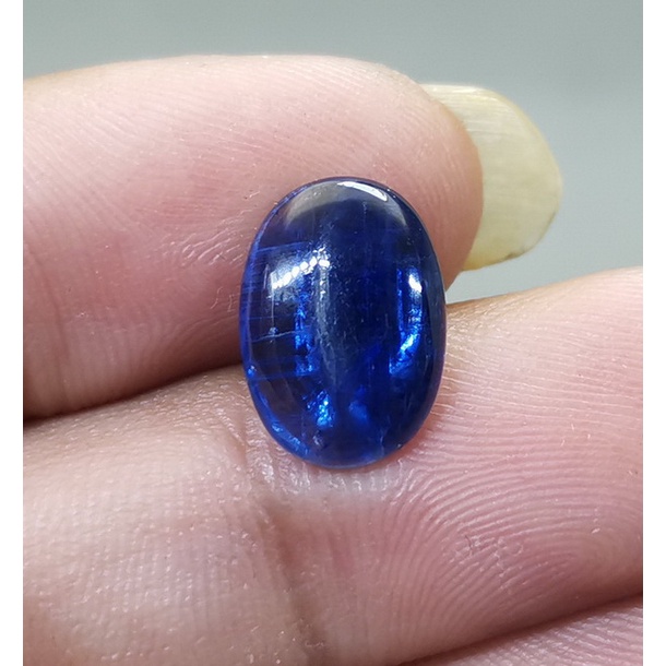 Batu Akik Asli Royal Blue Safir Australi Kyanite Top