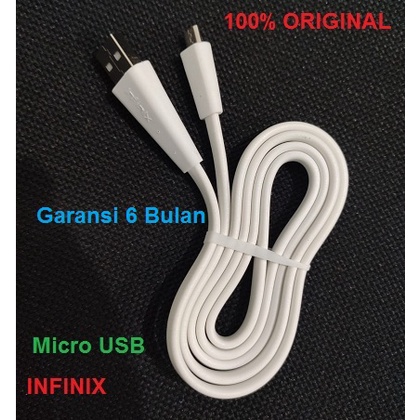 INFINIX Kabel Data Cable Micro USB Fast Charging 1M Original