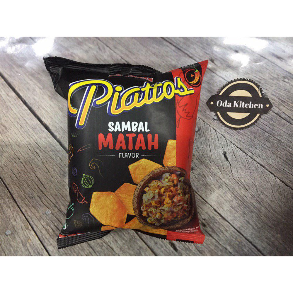 PIATTOS SNACK KENTANG SAMBAL MATAH PACK 68gr